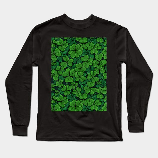 Find the lucky clover 2 Long Sleeve T-Shirt by katerinamk